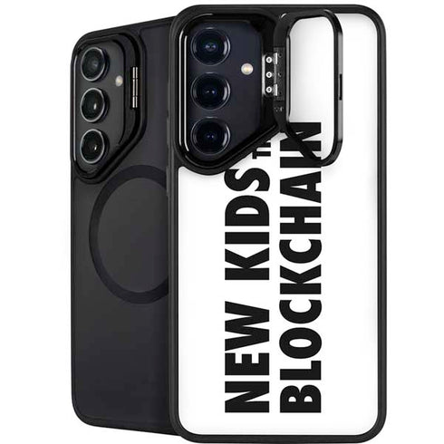 New Kids On The Blockchain Galaxy S24 FE Kickstand Case